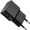 Wicked Chili Caricatore USB Doppio Compatibile con Sonos Roam, Adatto per 2 Roam o Caricatore Wireless 2X, sostituisce l'adattatore di Alimentazione da 10W per Cavo USB-A a USB-C (2,4 A, 12W) Nero