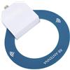 Garosa Antenna Mini Loop Portatile per Onde Corte 9.9 kHz - 181 MHz, Connettore SMA Maschio, Interfaccia SW, Antenna a Ciambella per Ricevitore Radio HAM e Radio a Onde Corte