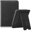 Yiernuo Custodia Compatibile con Kobo Clara Colour/Clara BW(2024)/Clara 2E(2022) &Tolino Shine Color/Shine 5(2024)/Shine 4(2022) eReader, Cover con Scomparto per Carte,Tracolla e Supporto,Nero
