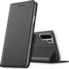 Verco Huawei P30 Pro Cover, Custodia a Libro Pelle PU per Huawei P30 Pro Case Booklet Protettiva [magnetica integrata], Nero