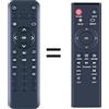 GOUYESHO Telecomando di ricambio per AGPTEK Mini 1080p Full HD Ultra HDMI Media Player