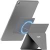 MOFT Snap Supporto per tablet, Pieghevole e regolabile in verticale/paesaggio, Supporto per iPad dal design ultra-sottile per scrivania, Compatibile con tablet da 9,7 a 12,9, Grigio