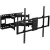 VIVO Mount-VW120M - Supporto da parete articolato per TV LCD LED da 60 a 120 pollici, supporto girevole con braccio esteso, VESA max 900 x 600 mm, colore: nero