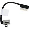 VGOL Connettore Di Ricarica Per Jack Di Alimentazione CC Compatibile Con Dell Inspiron 17 3793 4,5 Mm X 3,0 Mm
