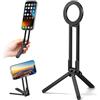 Itramax Treppiede Magnetico per Telefono,Mini Treppiede Smartphone Pieghevole Regolabile e Portatile da Tavolo per MagSafe iPhone 17 16 15 14 13 12,Samsung Galaxy,Google Pixel,Foto,Video,Viaggio,Nero