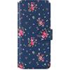32ndShop 32nd Floreale Series 2.0 - Custodia a Portafoglio in Pelle PU per Samsung Galaxy A21S (2020), Case Realizzato in Pelle Sintetica con Diversi Comparti e Chiusura Magnetica - Vintage Rosa Blu