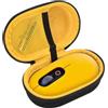 AONKE Duro Viaggio Caso Copertina coustodia per Pebble Mouse 2 M350s / Pebble/POP Mouse (Solo Custodia) (giallo)