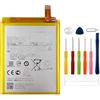 Swark Batteria di ricambio LK50 da 4700 mAh, compatibile con Motorola Moto G60S XT2133-2, XT2133-1, batteria di ricambio con kit di attrezzi