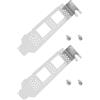 Briny River 2 Pezzi da Staffa A Basso Profilo per Scheda di Rete Compatibile con Mellanox MCX4121A-ACAT ConnectX-4 LX 25GbE Ethernet