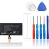 SwarKing Batteria di ricambio compatibile con Microsoft Nokia Lumia BV-5XW 1020 Lumia 909 con toolkit