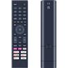 GOUYESHO Telecomando vocale ERF3A80, ricambio per TV LED Hisense UHD 43A6G 50A6G 55A6G 60A6G 65A6G 70A6G 75A6G 55A7GQ 65A71GQ 75A7GQ 43A6GTUK 65A6GTUK