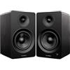 Fluance Ai61 Altoparlanti Attivi 2.0 da Scaffale con Driver da 6,5, Amplificatore da 120W per Giradischi, TV, PC - Bluetooth 5, Ottico, USB e Uscita Subwoofer (Frassino Nero)