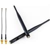 Stemedu 2 PZ 868Mhz Lora Antenna 5DBi Ad Alto Guadagno Esterno LoraWAN SMA Connettore Maschio Antenna Omnidirezionale con IPEX 1st Gen. a SMA Femmina Cavo di Prolunga Connettore