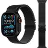 BBAMEN Milanese Loop Cinturini Compatibile con Apple Watch Cinturino Ultra 3/2/1 49mm 46mm 45mm 44mm Uomo Donna, Cinturino Regolabile in Metallo per iWatch Series 11 10 SE 9 8 7 6 5 4, Fibbia in Stile