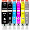 Amaprint 6 XL cartucce compatibili con Canon PGI 550 CLI 551 adatto per Pixma IP8700 IP8750 MG6300 MG6350 MG7100 MG7150 MG7500 MG7550