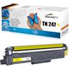 Starlet24 1x TN247 Giallo Compatibile con Brother TN-247 TN-243 Toner