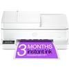 HP Envy 6530e Stampante All in One | Perfetta per la casa | Colore | Wireless | Stampa, scansione e copia | 6 mesi di inchiostro istantaneo 0 solo a tempo limitato | Alimentatore automatico di