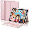 FOGARI Cover con Tastiera per iPad Air 13 pollici M4 2026/M3 2025/M2 2024 con Italiano QWERTY Senza fili Rimovibile Bluetooth Retroilluminata Keyboard per ipad Air 13 M4/M3M2 2026/2025/2024, Rosa