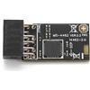 Zunate Modulo TPM2.0 Modulo di Sicurezza con Crittografia TPM SPI 12 Pin con Infineon SLB 9672 per Schede Madri Compatibile con 10 11