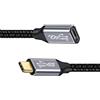 chenyang Cavo USB C USB 3.1 Tipo C Maschio a Femmina 10Gbps 100W Cavo di estensione dati intrecciato in nylon 0.2M