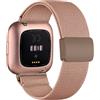 chinbersky Cinturino Elastico Compatibile con Fitbit Versa 2 Cinturino/Fitbit Versa Cinturino Uomo Donna, con chiusura magnetica Tessuto di nylon Cinturino per Fitbit Versa 2/Versa/Versa Lite/SE