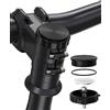 SUPMEGA Supporto per AirTag, Nascosto per Stelo di Bicicletta, Accessorio Antifurto per Localizzatore GPS, Impermeabile