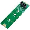 Cablecc Scheda madre NGFF B/M-Key M.2 a verticale SATA 7pin Hard Disk Drive SSD PCBA adattatore di estensione