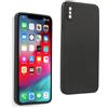 REY Cover in Gel TPU Nera per iPhone XS Max 6.5, Ultra Sottile 0,33 mm, Morbido Flessibile, Custodia Silicone