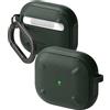 Ringke Onyx Compatibile con Cover AirPods 3, Custodia Antiurto Robusta Strutturato TPU - Dark Green