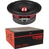 DS18 1 MIDRANGE PRO-X6BM altoparlante da 16,50 cm 165 mm 6,5 di diametro 250 watt rms e 500 watt max 8 ohm sensibilità 94 db casa, 1 pezzo
