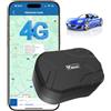 Winnes 4G Localizzatore GPS Tracker per auto Localizzatori GPS APP senza Abbonamento con Magnetico Antifurto Geo-fence Alarm per Auto/Moto/Camion,20000mAh 240 giorni di Standby,per iOS&Android