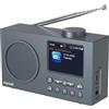 Mycket Portatile DAB/DAB+ Radio, FM Digital Radios con 2025 Tecnologia del Ricevitore Signal più Recente, Radio Ricaricabile con Bluetooth 5.0,Doppia Sveglia, 40 Preimpostazione, 2,4 Colori Display