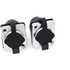 ZBLZGP Connettore di rete impermeabile RJ45, IP65 8P8C, pin in rame, presa per montaggio a pannello, jack RJ45 femmina per cablaggio Ethernet esterno