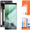 AGCUT Schermo LCD per Samsung Galaxy Note 9 N960F N960U 6,4 pollici LCD Display Digitizer Touch Screen Assembly con kit di riparazione (nero con cornice, Incell)