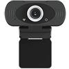 XIAOMI IMILAB Webcam 1080P Full HD con Coperchio/Treppiede/Microfono, Video Call Web Cam Plug and Play per PC Laptop Notebook Web Camera Compatibile con Windows/Mac/Android, Nero