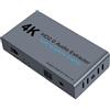 H.May Estrattore audio 4K/60hz HDMI 2.0 con splitter HD 2160P60, uscita SPDIF+3.5mm HDCP 2.2,[4K/60fs, 3D, HDR, YUV4:4:4], supporta AC3, DTS, LPCM e formati audio digitali e modalità (2CH/5.1CH/PASS)