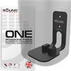 Sound bass ONE, ONE Gen 2, ONE SL & Play:1 Staffa per montaggio a parete, nero, compatibile con Sonos ONE, ONE Gen 2, ONE SL & PLAY1 Altoparlante, Progettato nel Regno Unito