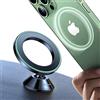 VICSEED Supporto magnetico per auto MagSafe [20 XN55 Magneti più forti], in metallo e rotazione a 360°, adesivo magnetico da auto, per iPhone 17, 16, 15, 14, 13, Samsung
