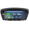 SWTNVIN Android 14 Car Radio per BMW 5er E60 & 3er E90, 8.8 IPS QLED Touchscreen, CarPlay, Android Auto, Bluetooth 5.0, 4G & WiFi,CIC Sistema, Octa Core 4GB+64GB