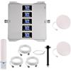 KKBSTR Ripetitore 4G 5G Amplificatore Segnale Cellulare 5 Bande, Due Antenne Interne