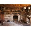 BELECO 2.5x1.8m Tessuto per Fondale Rustico, Sfondo Occidentale per Vecchia Casa in Legno, Interno per Cucina, Fattoria Rurale, Camino, Utensili, Foto