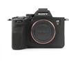Rieibi Custodia protettiva in morbido silicone per fotocamera digitale Sony A7R5/A7R V/Alpha 7R V/A7RV/A7RV/A7R 5/A7RM5, custodia leggera per fotocamera A7 RV, Nero , moderno
