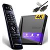 HTS e-com Formuler Z11 PRO MAX 4K BT1-Edition Android 11 OTT Media Player, 4K UHD HDR10+ Smart OTT IP Media Streaming Box, WLAN, BT Telecomando, Widevine L1 Support, MYTVOnline3 App, HTS e-com cavo HDMI