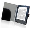 ENJOY-UNIQUE Custodia a libro in pelle sintetica in poliuretano per lettore di ebook da 6 pollici, custodia per Sony / Kobo / Pocket Book / Nook / Tolino da 6 pollici (Nero)