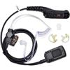 UAYESOK Covert - Auricolare per Motorola DP3400 DP4400 DP4401 DP4600 DP4800 DP4801 MTP6650, radio bidirezionale, multi pin, con tubo acustico ad aria, microfono PTT e auricolari