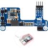 Waveshare Power Over Ethernet HAT E Type Compatible with Raspberry Pi 3B+/4B 802.3af-Compliant