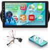 ETLFUCyber Android Autoradio per Citroen Nemo/Peugeot Bipper/FIAT Fiorino Qubo 2008-2017 con Senza Fili Carplay e Android Auto, [2G+64G] Autoradio Touch Screen da 10 pollici con GPS/WiFi/Bluetooth/EQ/FM RDS