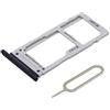 MMOBIEL Doppio Vassoio Carta SIM Compatibile con Samsung Galaxy S10e 2019 - Porta Scheda SIM incl Il Pin della SIM - Nero