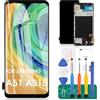 SRJTEK OLED per Samsung Galaxy A51 4G Schermo LCD per Samsung A515 Display con Cornice (Funzione con Figerprint)