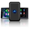 AutoSky Adattatore wireless CarPlay e Android Auto 2024 Nano Series - Connessione istantanea dallo smartphone allo schermo - Adattatore wireless più piccolo - Cavo USB-A & USB-C